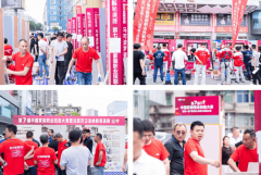 选手们纷纷上台合影